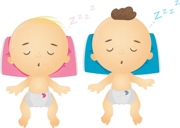 Spädbarn sova — Stockfoto