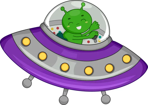 Alien Spaceship — Stock Photo, Image