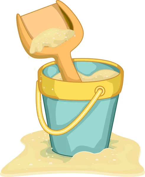 Beach Pail — Stock Photo, Image