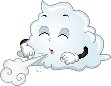 Mascot Cloud clipart