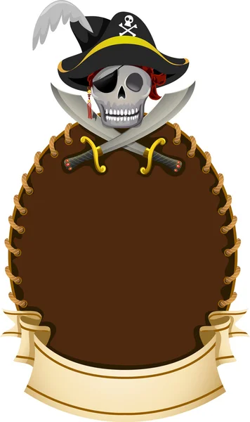 Quadro pirata — Fotografia de Stock