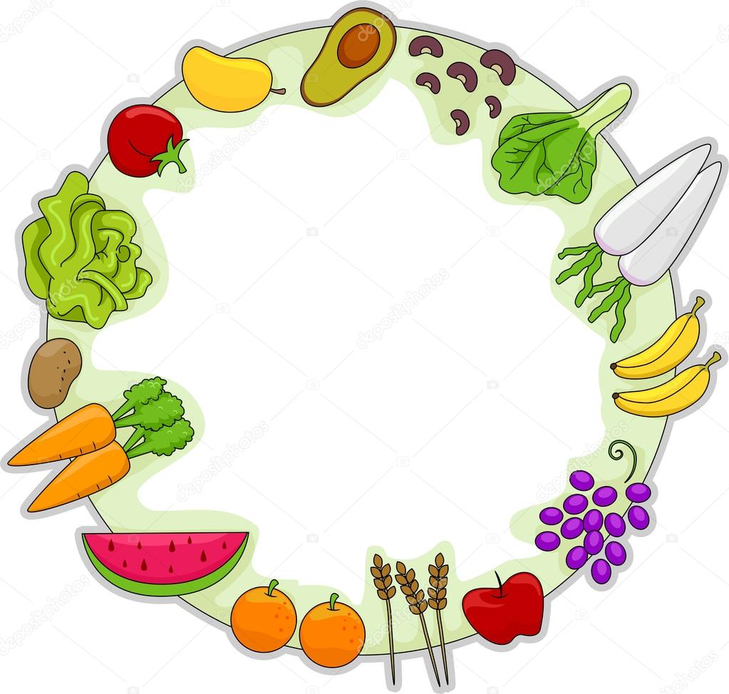 Healthy Food Frame