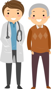 Doktor olan üst düzey bir erkek