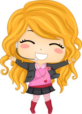küçük kız bir pop star 2