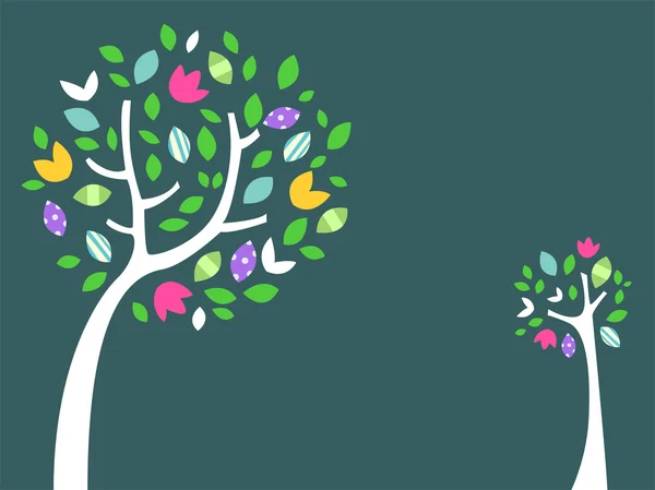 Trees Background — Stock Image Trees Background Royalty Free Stock Images