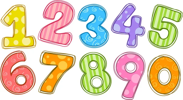 Featured image of post Imagem De Numeros Coloridos - Perfeitos para você imprimir, recortar e decorar sua sala de aula ou atividade.