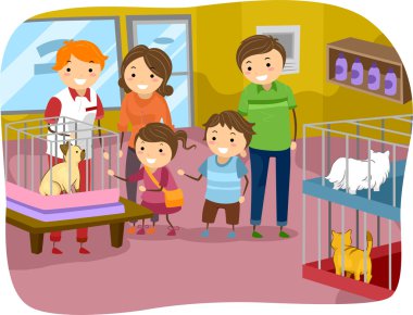 çöp adam aile kedi satın almak--dan a evde beslenen hayvan stok