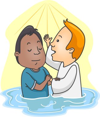 Water Baptism clipart