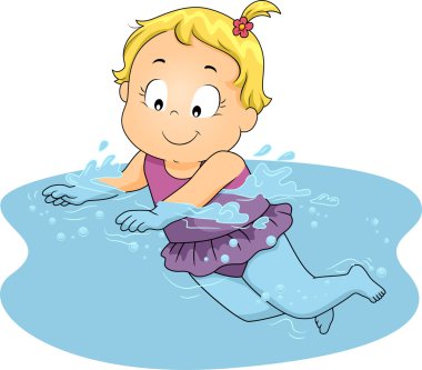Yüzme kız