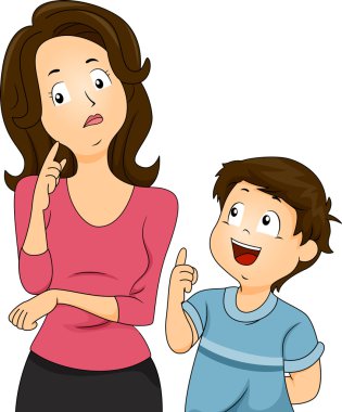 Anne ve oğlu sorular