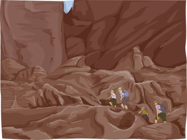 Petra tırmanış Harabeleri