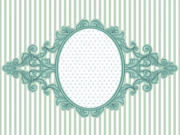 Baroque Vintage Frame — Stock Photo, Image