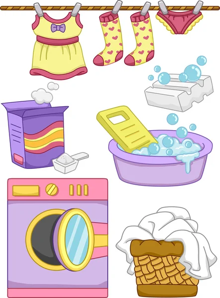 Elementi di lavanderia — Foto Stock