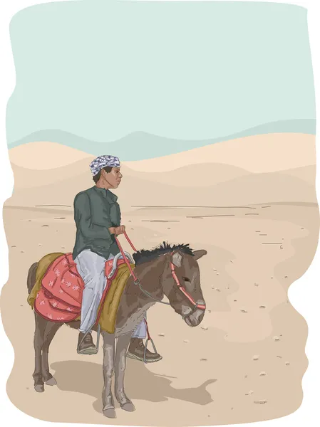 驴沙漠 — 图库照片