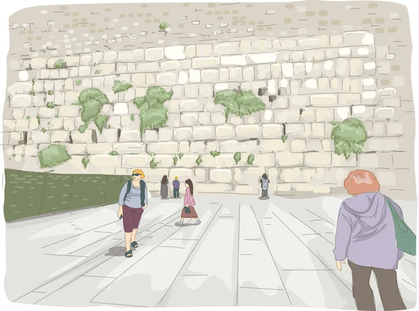 Wailing Wall — Stockfoto