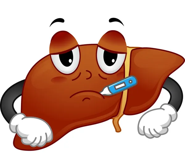 Sick Liver — Stock Photo, Image