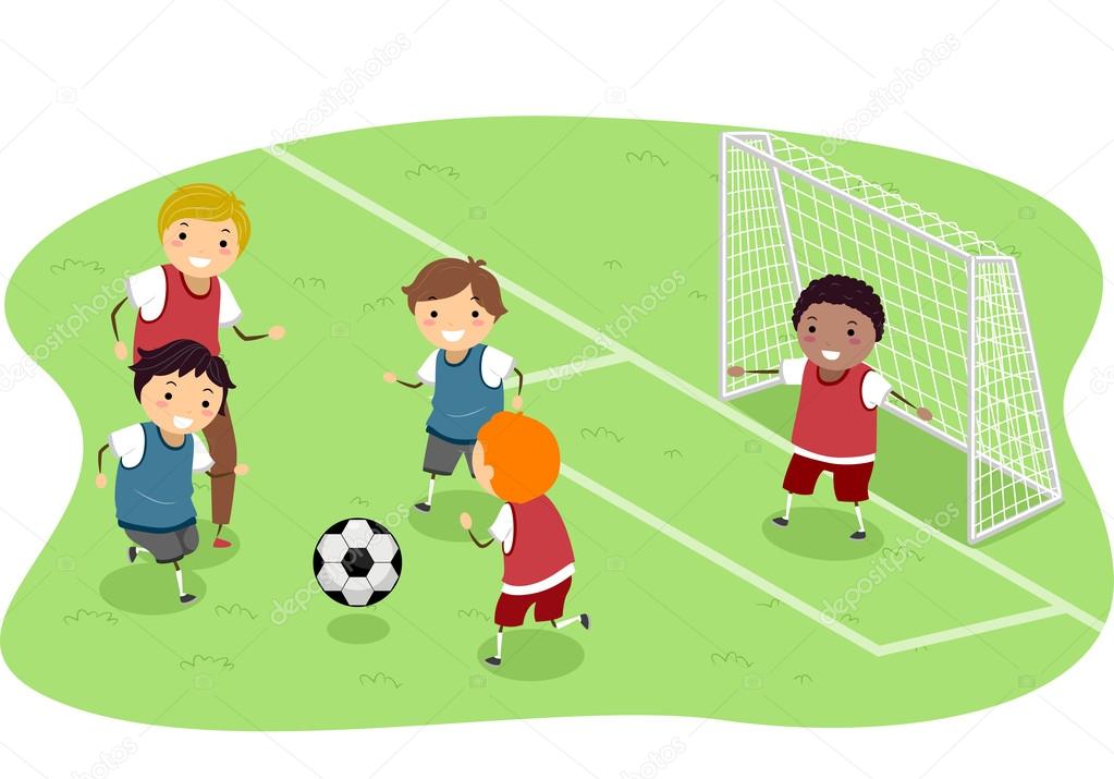 Resultado de imagen de IMAGENES de niños jugando al futbol