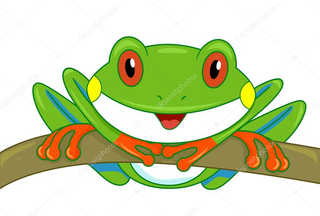 Tree Frog Branch — Stock Photo © lenmdp 39467783
