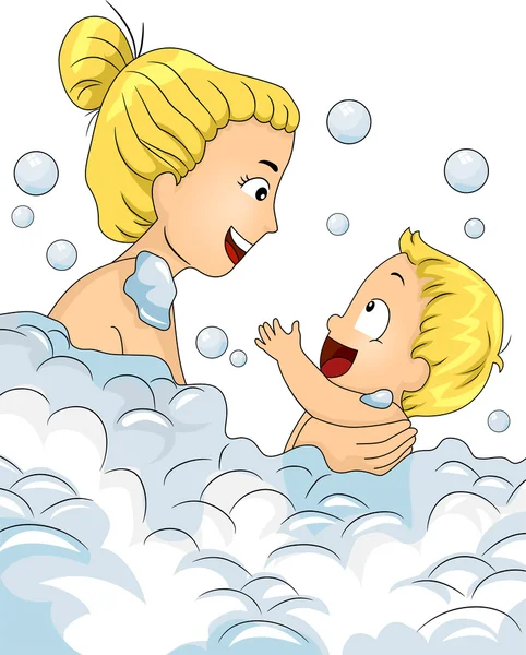 Bubble Bath Time — Stock Photo, Image