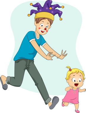 kız bebek çalışan