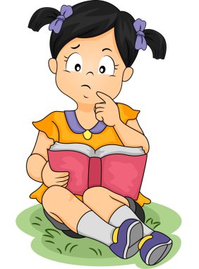 Asyalı kız düşünme