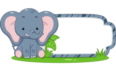Safari etiket fil