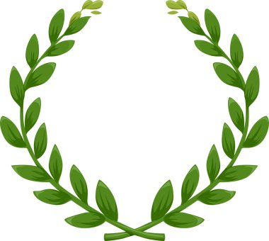 yeşil defne çelengi