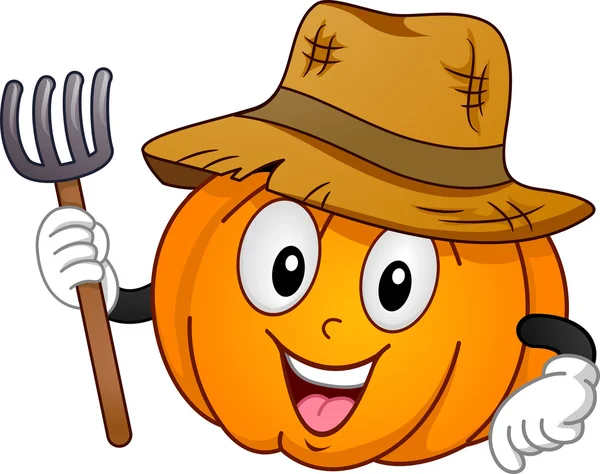 Pumpkin Mascot — Stock Photo, Image