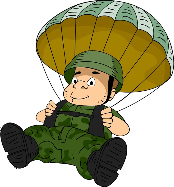 Paratrooper — Stock Photo, Image