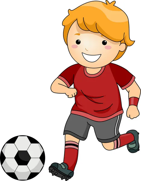 Soccer Boy — Stock Photo, Image