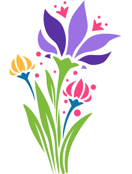 Flower Stencil — Stock Photo, Image