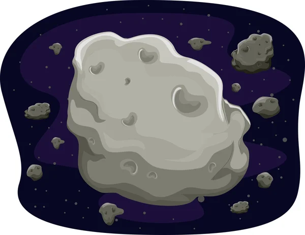 Asteroïden — Stockfoto