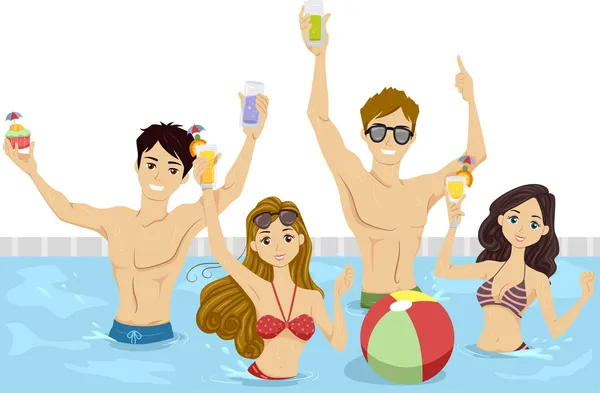 Pool Party — Stock Photo, Image