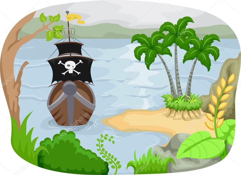 Pirate Ship Island