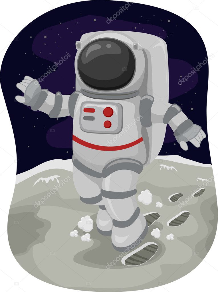 Astronaut Moonwalk