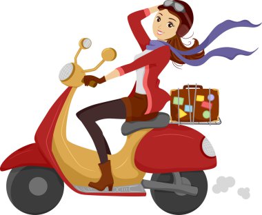Scooter kız