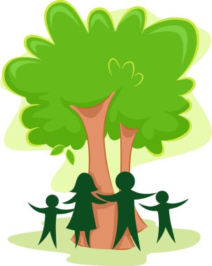 Aile ağacı simgesini