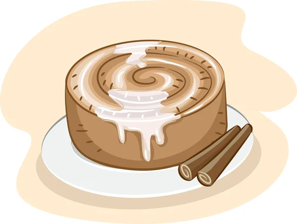 Cinnamon Roll — Stock Photo, Image