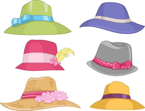 Ladies Hats — Stock Photo, Image