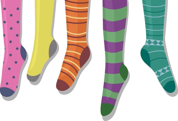 Hanging Socks — Stock Photo, Image