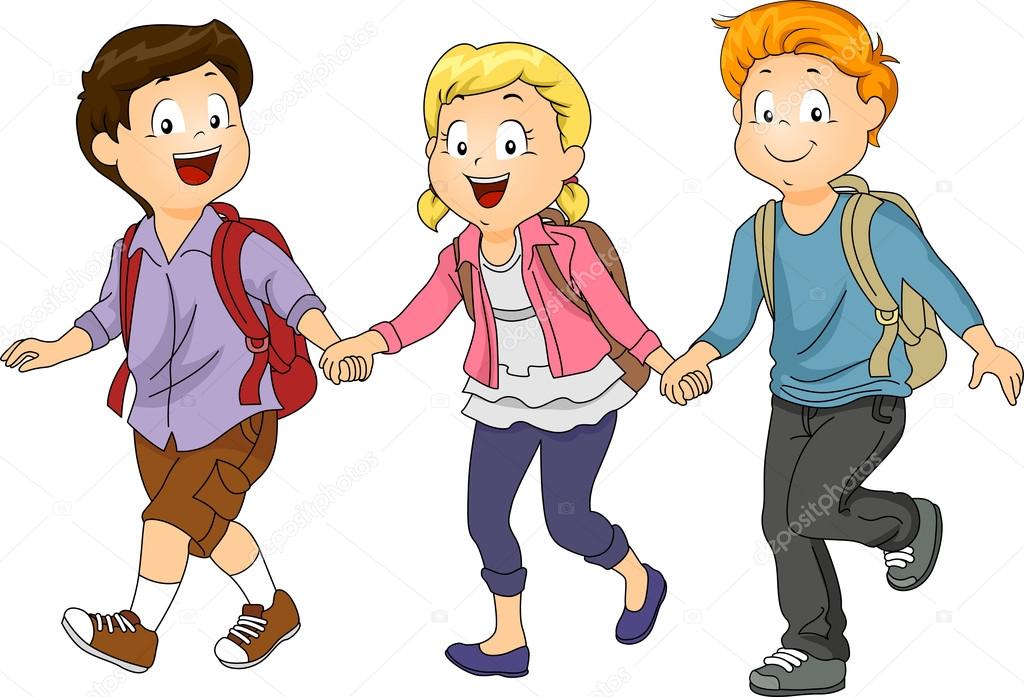 Kids Holding Hands