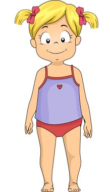 kadın iç çamaşırı giyen kız