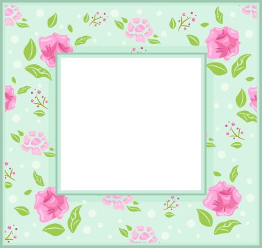 shabby chic çerçeve