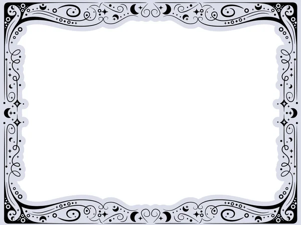 Curlicue Frame — Stock Photo, Image