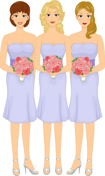 Bridesmaids — Stock Photo, Image