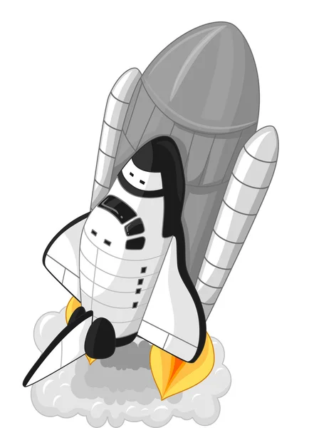 Uzay roketi hakkında açılacak — Stok fotoğraf