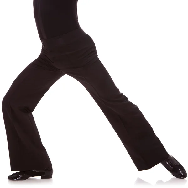 Cutout picture of a male salsa dancer — Stock Photo, Image