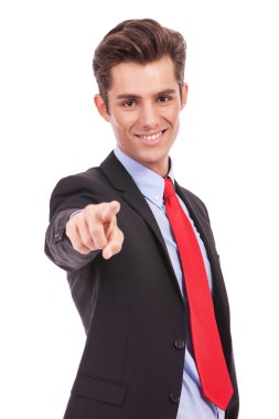 Sana işaret eden işadamı