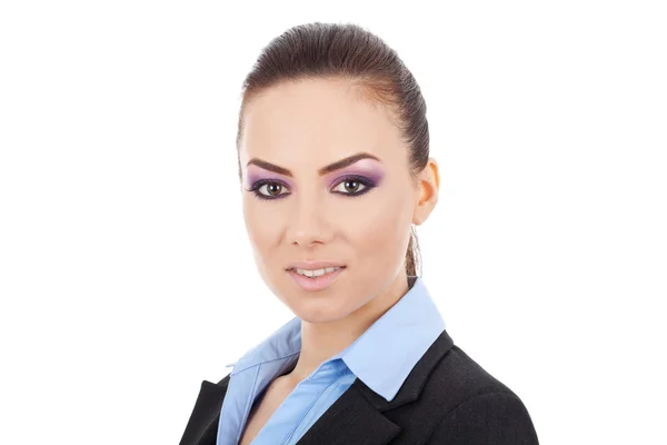 Close up of a young business woman Stock Photo