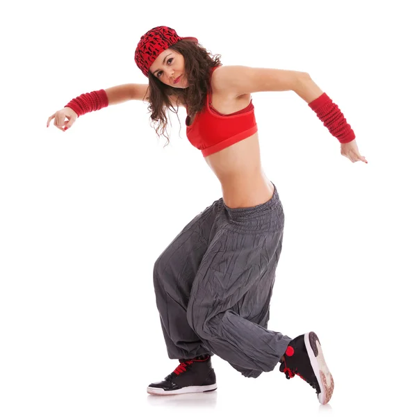 Woman dancer performing — Stock Photo, Image